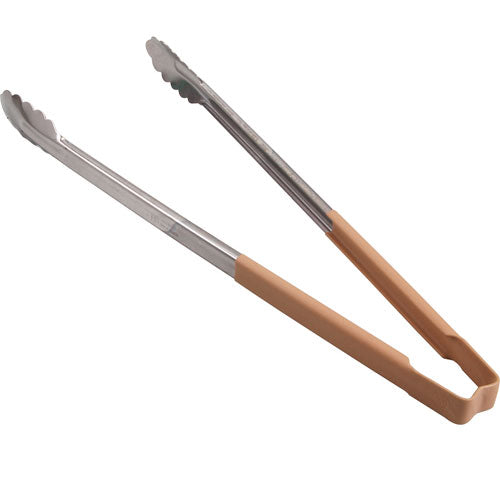 4781660 Vollrath - Scallop Tongs with Tan Handle alternate view 1 4781660 Vollrath - Scallop Tongs with Tan Handle alternate view 1
